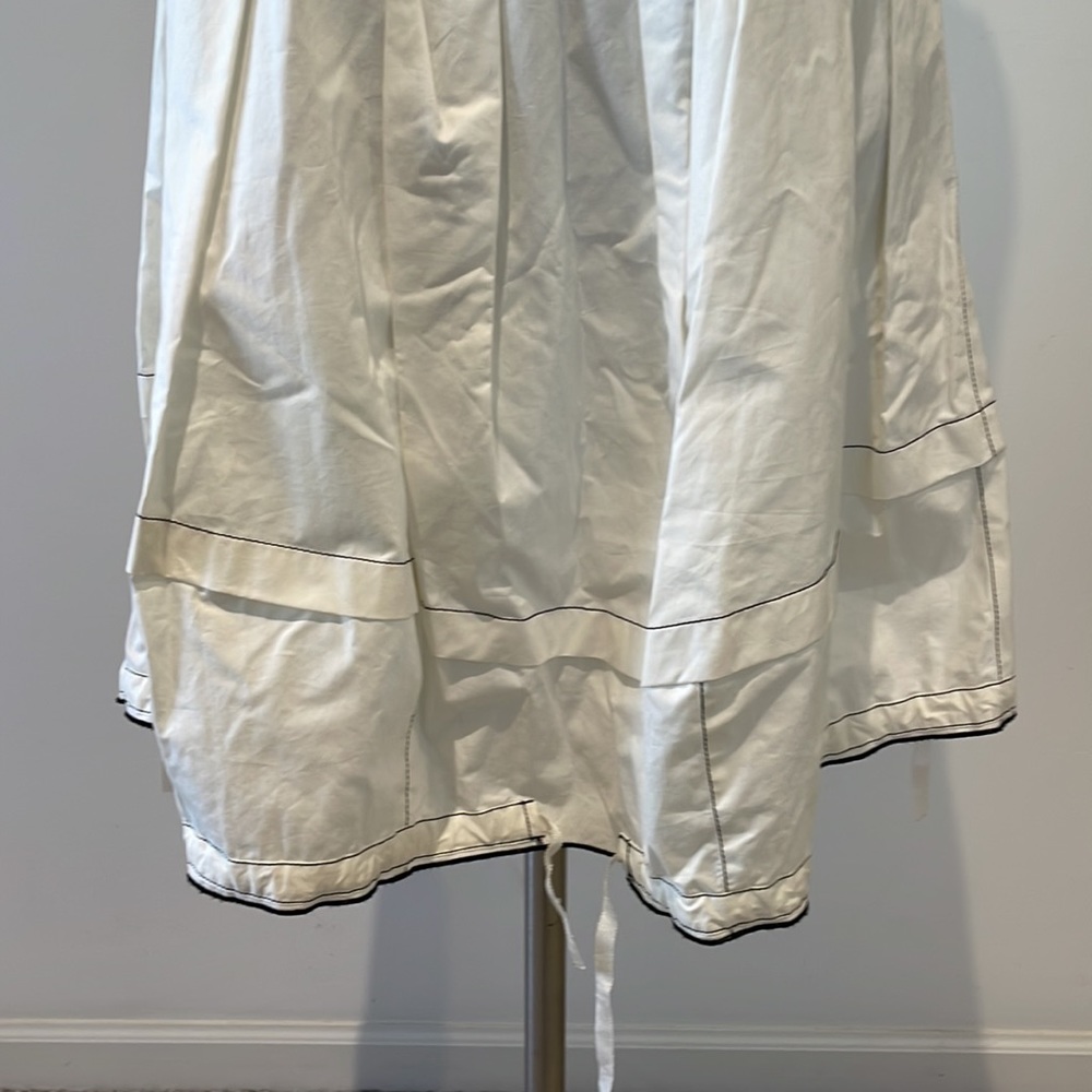 SUMMER DRESS WITH CONTRAST STITCHING - Picture 6 of 9